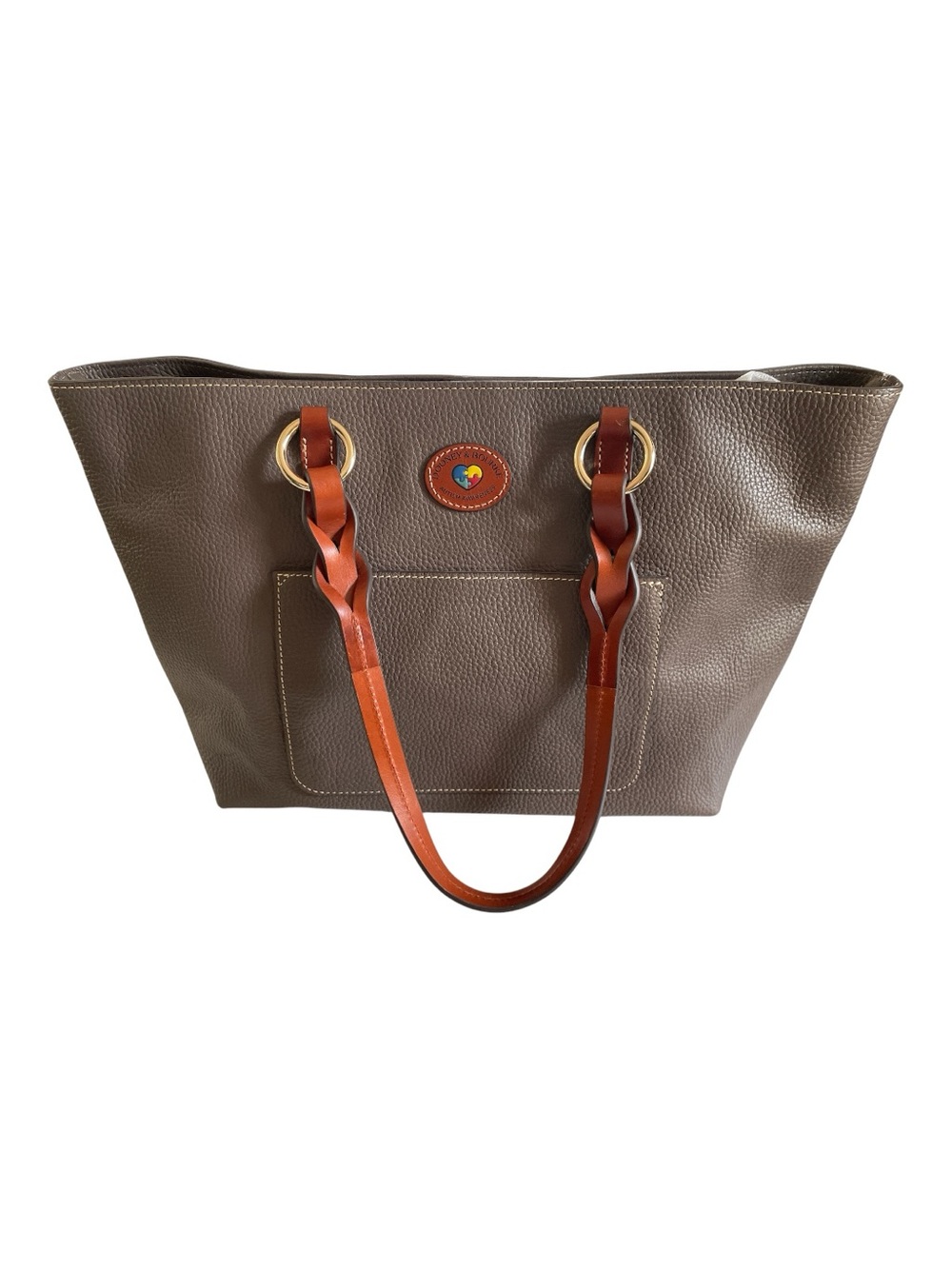 DOONEY & BOURKE Elephant Pebble Grain Tammy Tote for Autism Awareness (special) - Picture 3 of 16